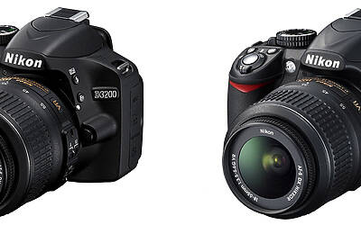 Nikon D3200 vs D3100