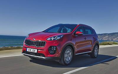 All New Kia Sportage front dynamic