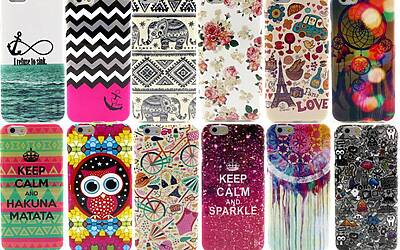 Beautiful pattern TPU case for iphone 6