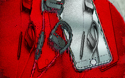 Red Jabra Sport Pace Contextual 06