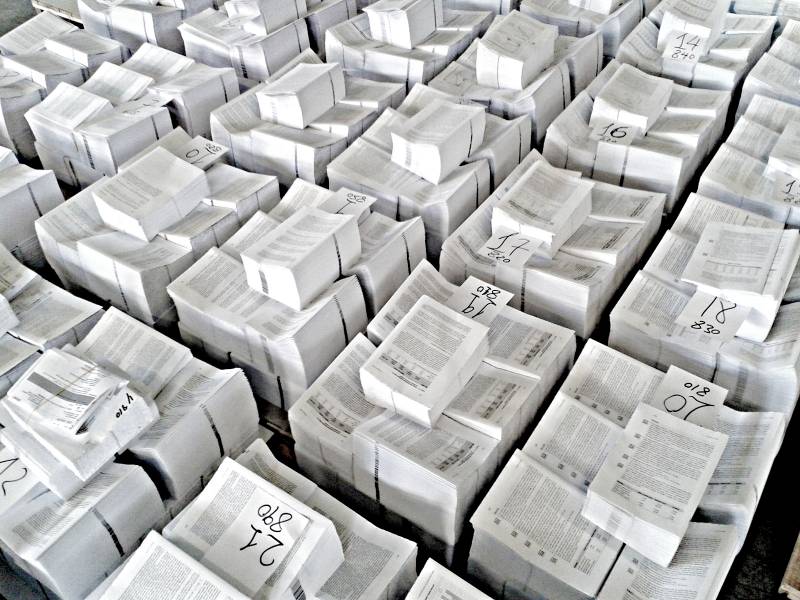 Come stampare migliaia di pagine