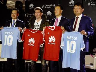Lionel Messi ambasciatore di Huawei
