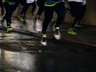 come correre al buio