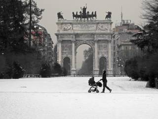 milano neve