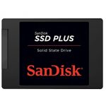 sandisk plus memoria a stato solido ssd da 240 gb nero