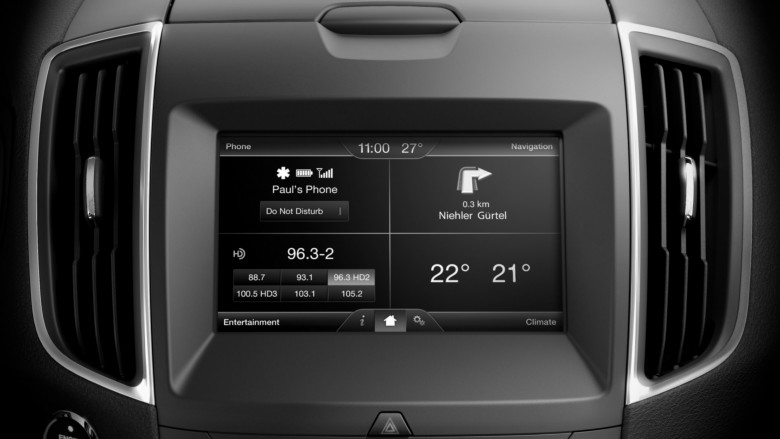 Ford Galaxy Touch Screen
