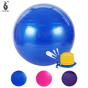aifk yoga fitness ball exercise swiss ball gym anti burst pompa gift 25cm