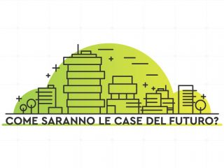 Infografica Case del futuro Immagine di anteprima