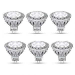 azhien 12v mr16 lampadine led 7w gu53 base 50w alogena spot light