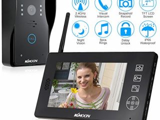 kkmoon 24ghz 7 pollici wireless lcd colore video telefono del portello del