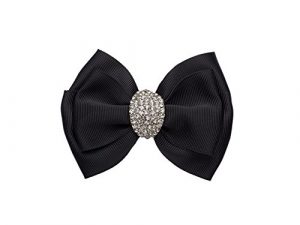 la loria donna clip decorative per scarpe pretty in black loop cappio