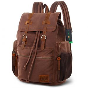 lifewit zaino porta pc 17 pollici zaino vintage da viaggio universit outdoor
