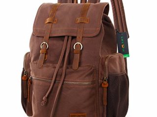 lifewit zaino porta pc 17 pollici zaino vintage da viaggio universit outdoor