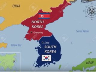 mappa corea
