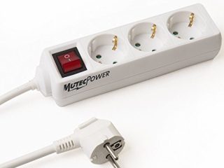 mutecpower 2 metri cavo di collegamento estremamente collegato a terra con 3