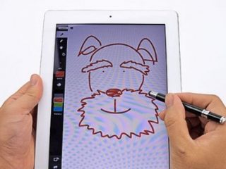 nero retrattile penna stilo capacitiva per tutti i telefoni cellulari e tablet