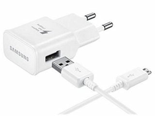 original bianco 2000 mah 2 amp samsung caricabatteria da rete micro usb 2