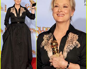 meryl streep golden globes