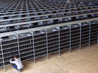 Bitcoin estratti imining arriva 80 globale