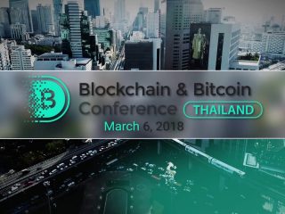 Blockchain Bitcoin conferenza Thailandia esposizione e tavola rotonda sul futuro ICO in Tailandia