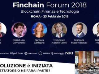 Finchain Forum 2018 con Barbara Carfagna
