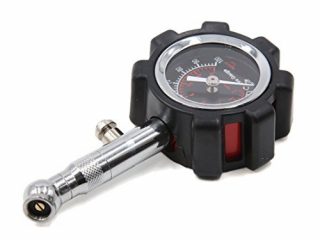 auto car dealmux nera del veicolo dellautomobile aria della gomma manometro