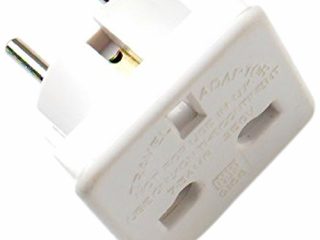 bulk hardware bh02802 adattatore da viaggio per sistema da regno unito a