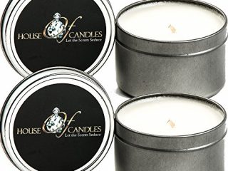 creamy caramel x 2candela profumata viaggio in latta ore di ognivegan