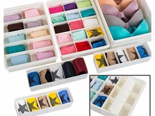 divisori per cassetti 6 set della uncluttered designs lucidi e