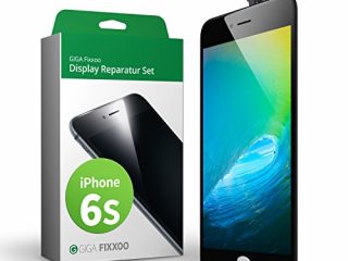 giga fixxoo kit completo di ricambio schermo di apple iphone 6s nero touch