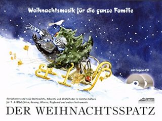 il natale elastico con 2 cd e smiley matita per 1 2 block per flauto e tutte