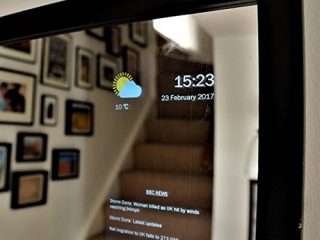 intelligente specchio di informazioni google calendario personalizzato