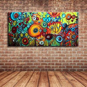 iplst grande tela moderna di paesaggio di primavera pittura di paesaggio