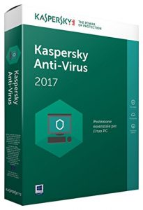 kaspersky antivurus 2017 full box 1 user 1 anno