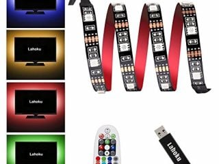 lahoku retroilluminazione led tvled usb striscia luminosa 3 metri