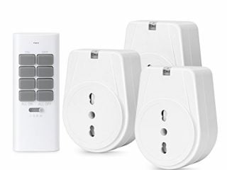 lunvon telecomando wireless interruttore di prese elettriche per gestire