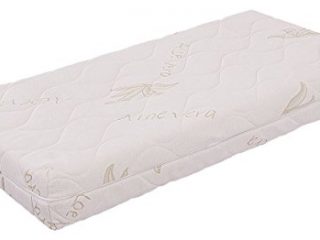 materasso per culla 60x135 alto 12 cm sfoderabile singolo in water foam con