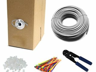 multi cables 300m cat6 24 awg solido utp cavo di rete ethernet con pinza