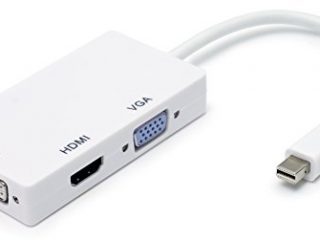 mygadget cavo adattatore 3in1 mini display port hdmi vga dvi convertitore