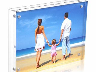 porta foto 5x7 in acrilico trasparente porta foto magnetico porta foto