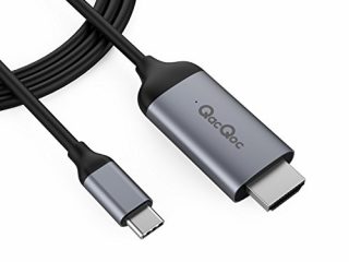qacqoc cavo da usb c a hdmi 4k60hz 18m adattatore usb 31 a hdmi