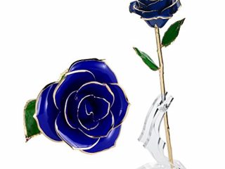 rosa regalo fiore 24k oro migliore regalo per valentino festa della mama