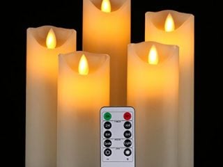 set di candele scintillanti senza fiamma natale senza fiamma candele
