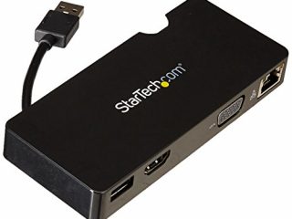 startechcom docking station mini per laptop universale usb 30 a doppia