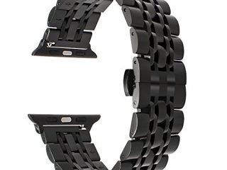 trumirr cinturino in acciaio inossidabile per iwatch apple watch 38mm 42mm