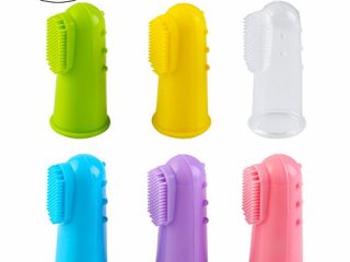 vicloon spazzolino da dito 6 pezzi colori assortiti spazzolini da dito per