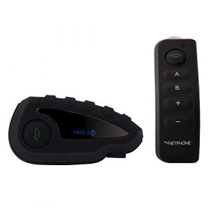 vnetphone v8 moto bluetooth intercom bt interphone con telecomando fm nfc 5