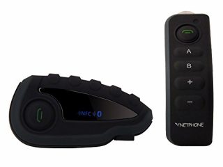 vnetphone v8 moto bluetooth intercom bt interphone con telecomando fm nfc 5