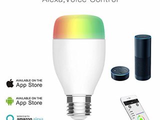 wifi smart light bulb alexa voice control 6w led light bulb wi fi lamps