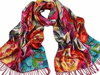 wuyulunbi sciarpe di seta sciarpe di seta e lunghi scialli in primavera e